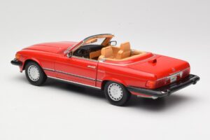 Mercedes 300 SL R107 Rot Norev 1:18 B66040623 Metall – Bild 7 von 8