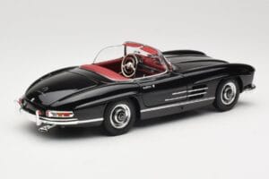 Mercedes 300 SL W198 Roadster Schwarz Minichamps 1:18 180039036 Metall – Bild 3 von 8