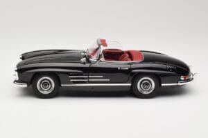 Mercedes 300 SL W198 Roadster Schwarz Minichamps 1:18 180039036 Metall – Bild 4 von 8