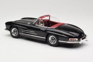 Mercedes 300 SL W198 Roadster Schwarz Minichamps 1:18 180039036 Metall – Bild 7 von 8