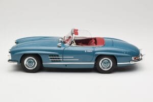 Mercedes 300 SL W198 Roadster Blau Minichamps 1:18 180039035 Metall – Bild 4 von 8