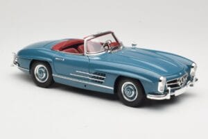 Mercedes 300 SL W198 Roadster Blau Minichamps 1:18 180039035 Metall – Bild 6 von 8