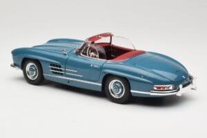 Mercedes 300 SL W198 Roadster Blau Minichamps 1:18 180039035 Metall – Bild 7 von 8