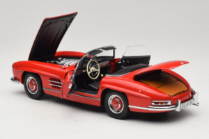 Mercedes 300 SL Roadster Rot Minichamps 1:18 180039031 Metall – Bild 5 von 8