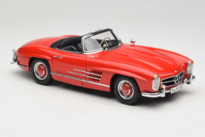 Mercedes 300 SL Roadster Rot Minichamps 1:18 180039031 Metall – Bild 6 von 8