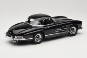 Mercedes 300 SL W198 Roadster With Hardtop Schwarz Minichamps 1:18 180039040 Metall – Bild 3 von 8