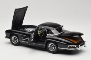 Mercedes 300 SL W198 Roadster With Hardtop Schwarz Minichamps 1:18 180039040 Metall – Bild 5 von 8