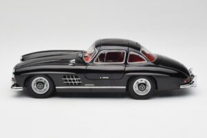 Mercedes 300 SL W198 Schwarz Minichamps 1:18 180039004 Metall – Bild 4 von 8