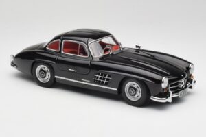 Mercedes 300 SL W198 Schwarz Minichamps 1:18 180039004 Metall – Bild 6 von 8