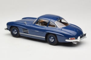 Mercedes 300 SL W198 Blau Norev 1:18 183852 Metall – Bild 7 von 8