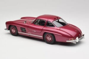 Mercedes 300 SL W198 Feuerrot Minichamps 1:18 180039008 Metall – Bild 7 von 8