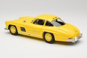 Mercedes 300 SL W198 Hellgelb Minichamps 1:18 180039009 Metall – Bild 7 von 8
