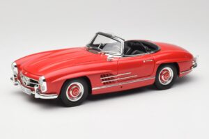 Mercedes 300 SL W198 Roadster Rot Mit Hardtop Minichamps 1:18 180039041 Metall