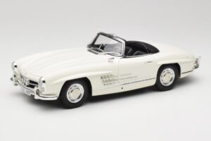Mercedes 300 SL W198 Roadster Weiss Mit Softtop Minichamps 1:18 180039034 Metall