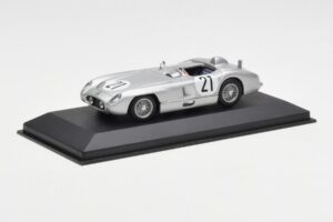 Mercedes 300 SLR #21 K. Kling / A. Simon 24 Hours of Le Mans 1955 Minichamps 1:43 432553021 Metall – Bild 2 von 4