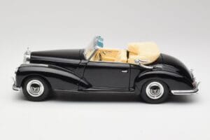 Mercedes 300SC W188 Obsidian Schwarz Maisto 1:18 806B Metall – Bild 4 von 8