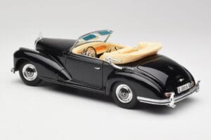 Mercedes 300SC W188 Obsidian Schwarz Maisto 1:18 806B Metall – Bild 7 von 8
