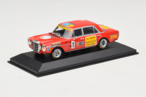 Mercedes 300 SEL 6.8 AMG #35 H. Heyer / C. Schickentanz 24 Hours of Spa 1971 Minichamps 1:43 MB007 Metall – Bild 2 von 4