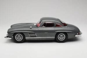 Mercedes 300SL W198 Gullwing Graphite Grey Norev 1:12 123852 Metall – Bild 3 von 6
