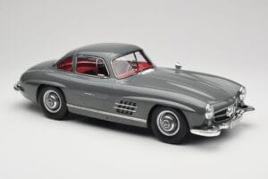Mercedes 300SL W198 Gullwing Graphite Grey Norev 1:12 123852 Metall – Bild 4 von 6