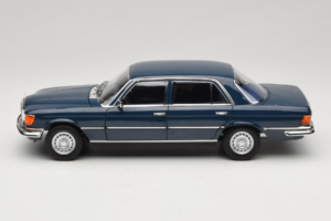 Mercedes 350 SEL W116 Hansa Blue Norev 1:18 183976 Metall – Bild 4 von 8