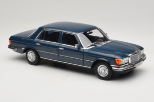 Mercedes 350 SEL W116 Hansa Blue Norev 1:18 183976 Metall – Bild 6 von 8