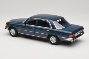 Mercedes 350 SEL W116 Hansa Blue Norev 1:18 183976 Metall – Bild 7 von 8