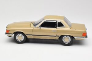 Mercedes 350 SL R107 Gold Sun Star 1:18 MB004 Metall – Bild 4 von 8