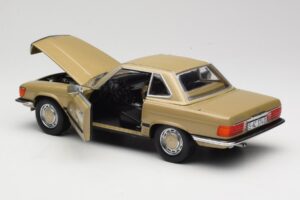 Mercedes 350 SL R107 Gold Sun Star 1:18 MB004 Metall – Bild 5 von 8