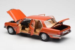 Mercedes 450 SEL 6.9 W116 Orange Metallic Norev 1:18 183459 Metall – Bild 5 von 8
