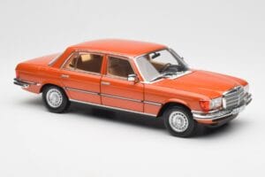 Mercedes 450 SEL 6.9 W116 Orange Metallic Norev 1:18 183459 Metall – Bild 6 von 8