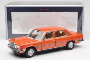 Mercedes 450 SEL 6.9 W116 Orange Metallic Norev 1:18 183459 Metall – Bild 8 von 8