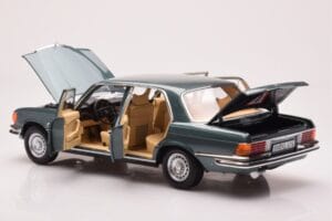 Mercedes 450 SEL 6.9 W116 Petrol Metallic Norev 1:18 183974 Metall – Bild 5 von 8