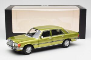 Mercedes 450 SEL W116 Citrus Grün Händler Edition Norev 1:18 B66040683 Metall – Bild 8 von 8