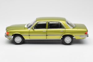 Mercedes 450 SEL W116 Citrus Grün Händler Edition Norev 1:18 B66040683 Metall – Bild 4 von 8