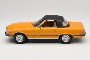 Mercedes 450 SL R107 Cayenne Orange Norev 1:18 183350 Metall – Bild 5 von 10