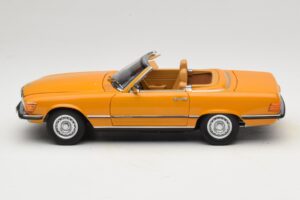 Mercedes 450 SL R107 Cayenne Orange Norev 1:18 183350 Metall – Bild 6 von 10