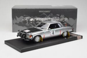 Mercedes 450 SLC 5.0 C107 #4 B. Waldegard / H. Thorszelius Rally Bandama 1979 Minichamps 1:18 107793204 Resin – Bild 6 von 6