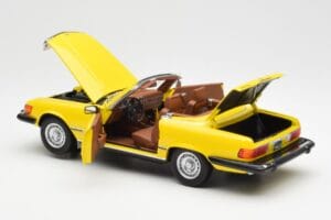 Mercedes 450SL R107 Gelb US Version Norev 1:18 183727 Metall – Bild 6 von 9