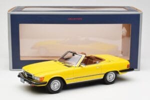 Mercedes 450SL R107 Gelb US Version Norev 1:18 183727 Metall – Bild 9 von 9
