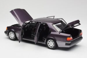 Mercedes 500 E W124 Bornit Metallic Norev 1:18 183948 Metall – Bild 5 von 8
