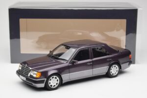 Mercedes 500 E W124 Bornit Metallic Norev 1:18 183948 Metall – Bild 8 von 8