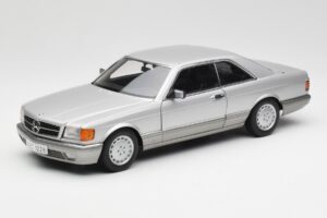 Mercedes 500 SEC C126 Silber AUTOart 1:18 76212 Metall