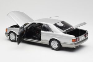 Mercedes 500 SEC C126 Silber AUTOart 1:18 76212 Metall – Bild 5 von 8