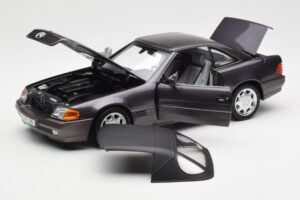Mercedes 500 SL R129 Bornit Metallic Händler Edition Norev 1:18 B66040655 Metall – Bild 2 von 13