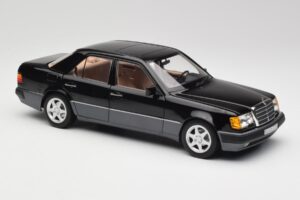 Mercedes 500E W124 Schwarz Limitierte Auflage Norev 1:18 183949 Metall – Bild 6 von 12