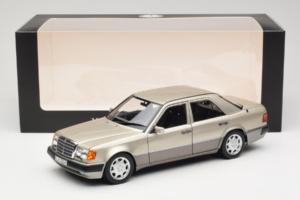 Mercedes 500E W124 Smoke Silver Händler Edition Norev 1:18 B66040724 Metall – Bild 8 von 8
