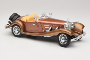 Mercedes 500K Roadster Kupfer Metallic Bburago 1:18 3020-P1 Metall – Bild 6 von 8