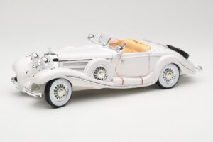 Mercedes 500K Special Roadster Weiss Premiere Edition Maisto 1:18 536055 Metall