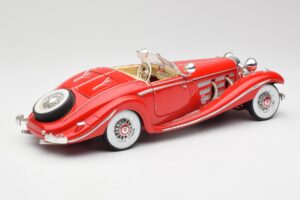 Mercedes 500K Special Roadster Rot Maisto 1:18 56058 Metall – Bild 3 von 8